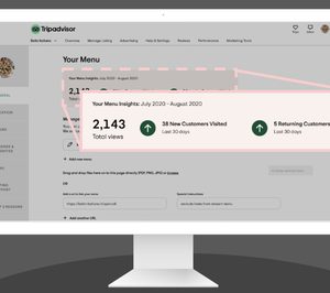 Tripadvisor lanza una herramienta para la gestión de información online de restaurantes