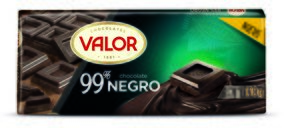 Valor lanza la tableta 99% cacao y renueva Huesitos