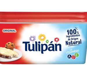 Upfileld avanza en su estrategia de naturalidad con Tulipán 100% natural