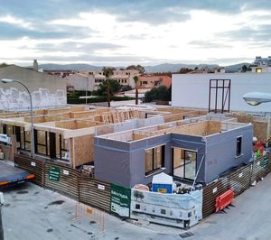 Arquima construye, en Palma de Mallorca, el primer edificio con estructura de madera y consumo energético casi nulo de Baleares