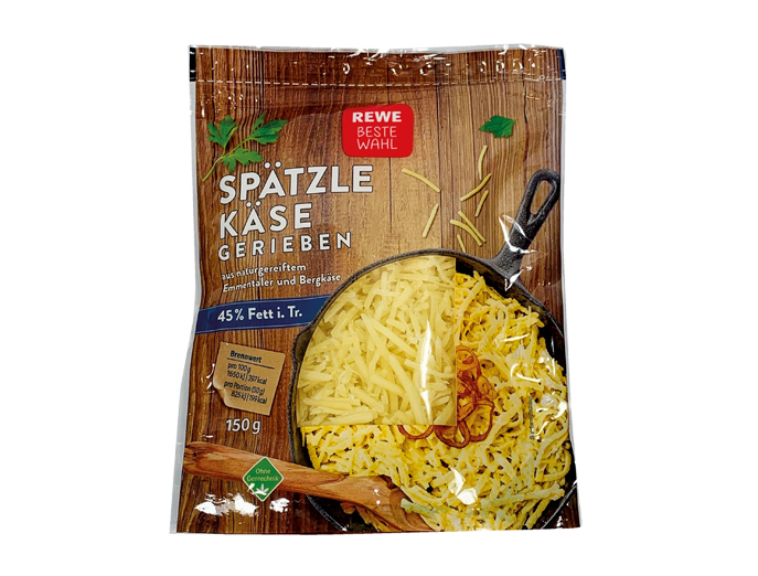 Queso rallado suabo para pasta Rewe Beste Wahl (3)