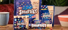 Nestlé implanta un envase sostenible en Smarties