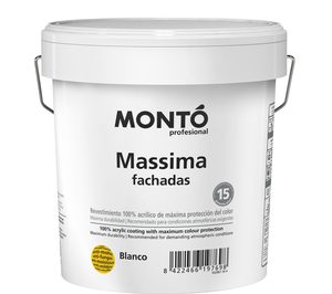 Pinturas Montó renueva su gama para fachadas Massima