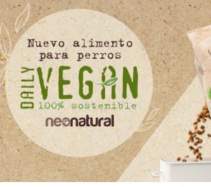 La tienda on-line NeoNatural lanza su propia maca de comida vegana para perros