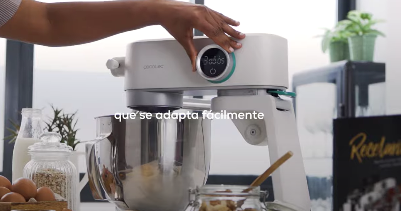 Cecotec Twist&Fusion 4000 Luxury, su top en batidora amasadora