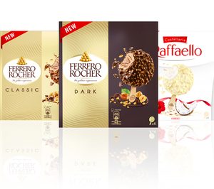 El grupo Ferrero incorpora helados con sus marcas, fabricados por ICFC