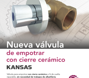 STH presenta la nueva válvula Kansas con cierre cerámico