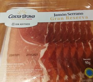 Costa Brava Mediterranean entra en las secciones de jamón de Mercadona y extenderá su marca en retail