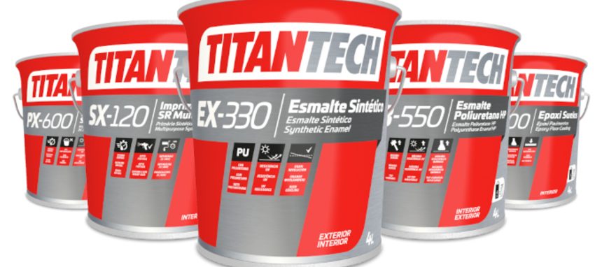 Titan lanza al mercado su nueva gama de pinturas industriales