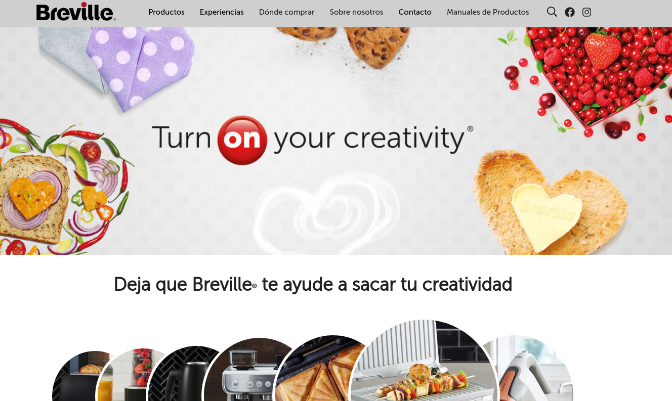 Breville estrena nueva web