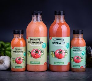 Novavegetal aumentará un 45% su volumen de gazpacho con Artesur Realfooding