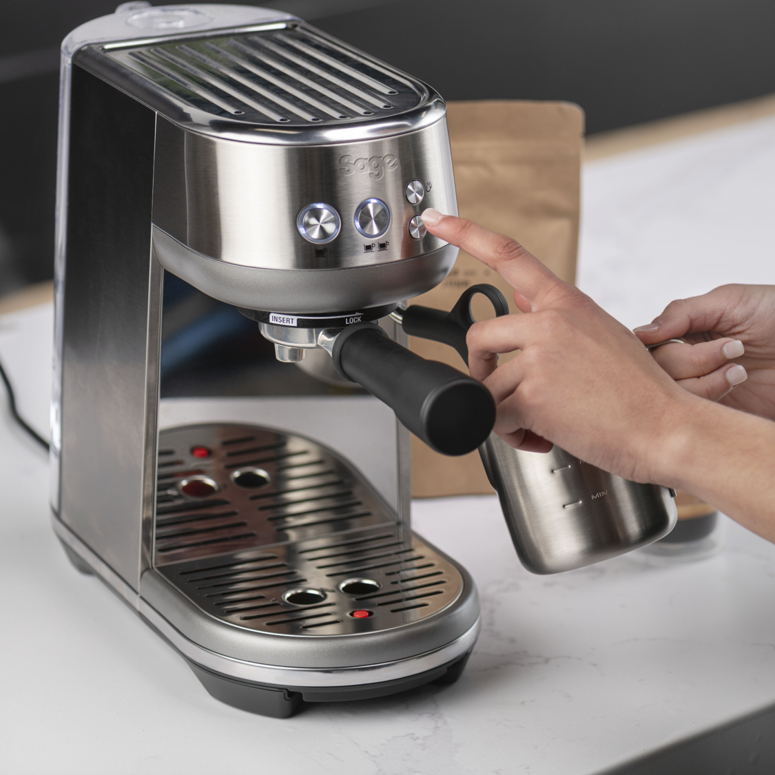 Sage Appliances lanza la cafetera The Bambino