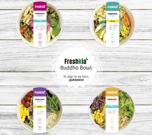 Freshkia, de Comfresh, incorpora las ensaladas veganas ‘Buddha Bowl