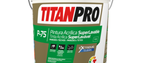 Titan lanza su nueva pintura lavable Titanpro