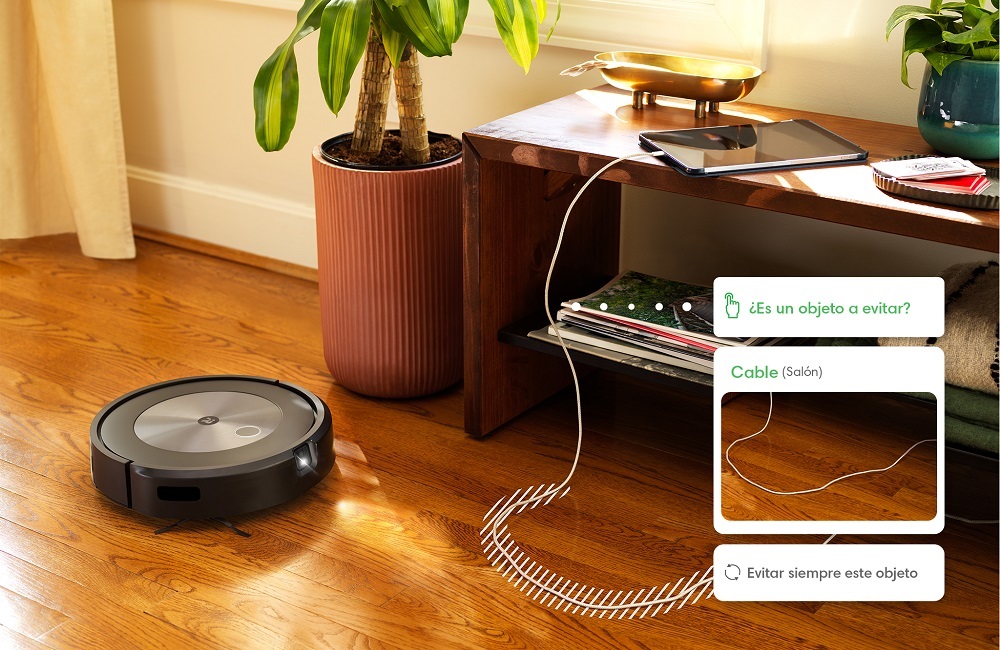 Nuevo robot aspirador Roomba j7+ con tecnología Genius 3.0