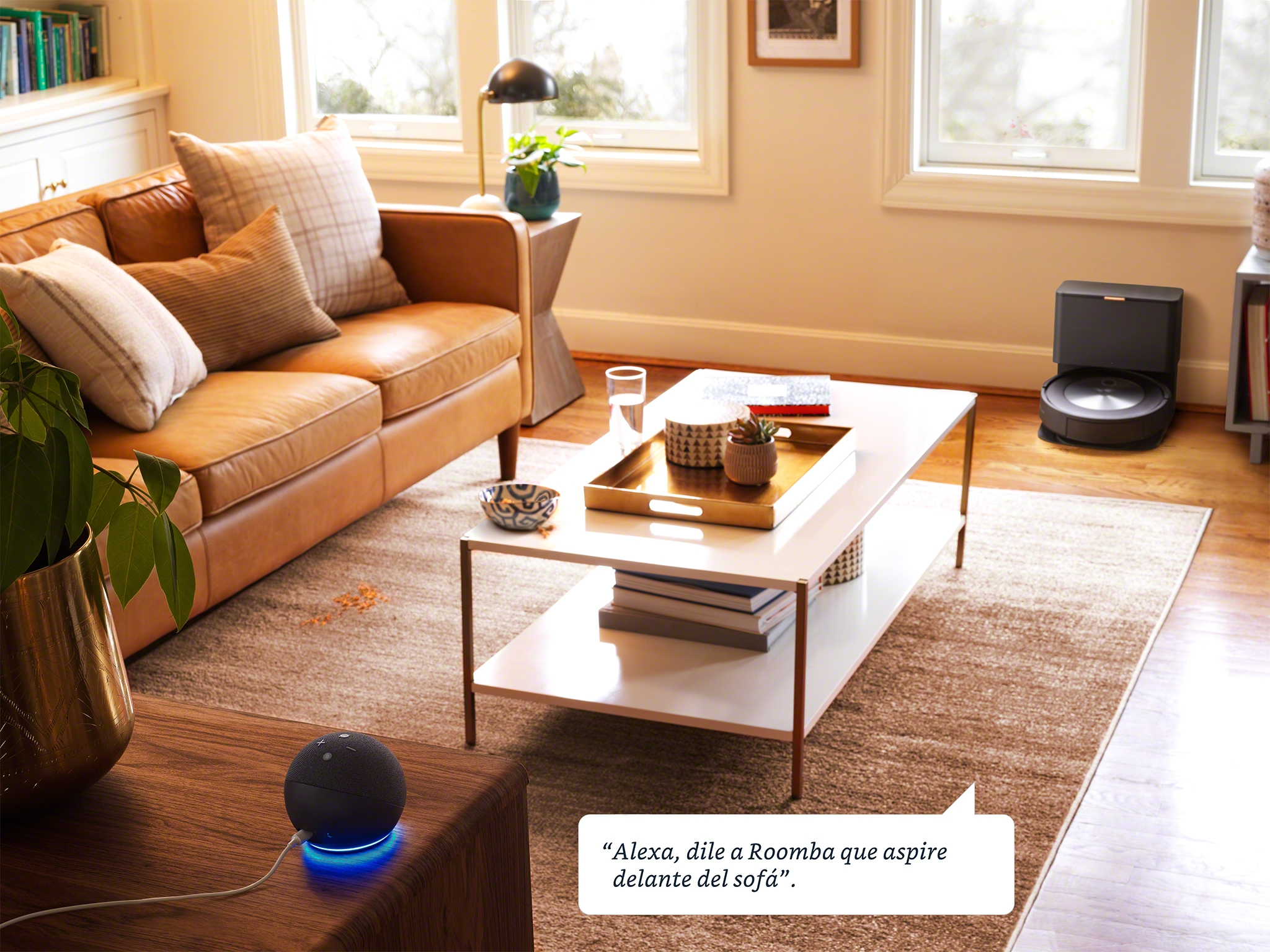 Nuevo robot aspirador Roomba j7+ con tecnología Genius 3.0