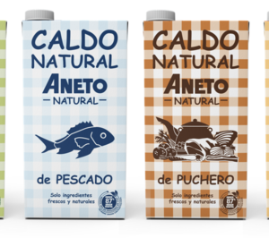 Aneto, primera marca de caldos en apostar por los envases plant-based de Tetra Pak