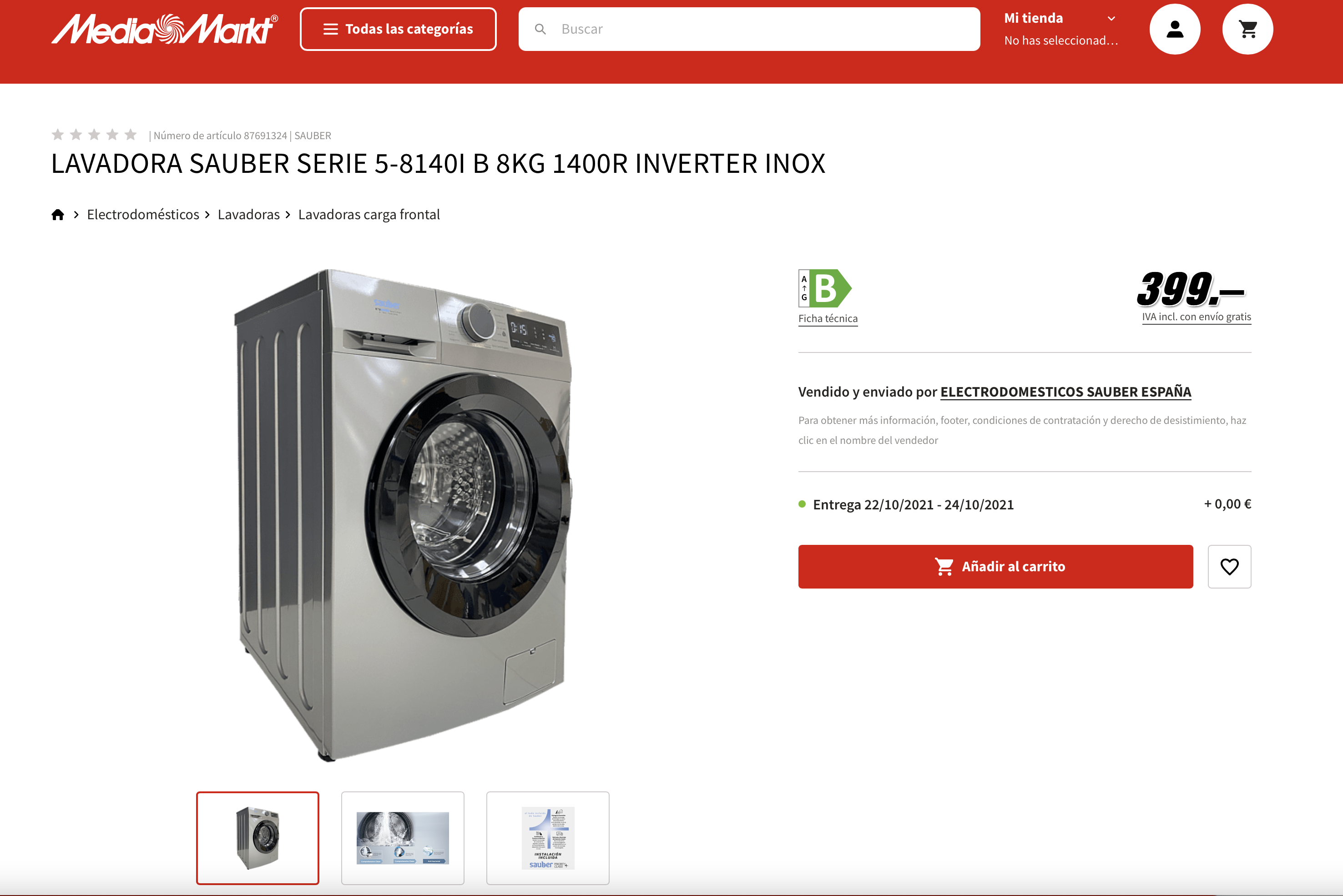 Sauber y Evvo entran en el marketplace de MediaMarkt