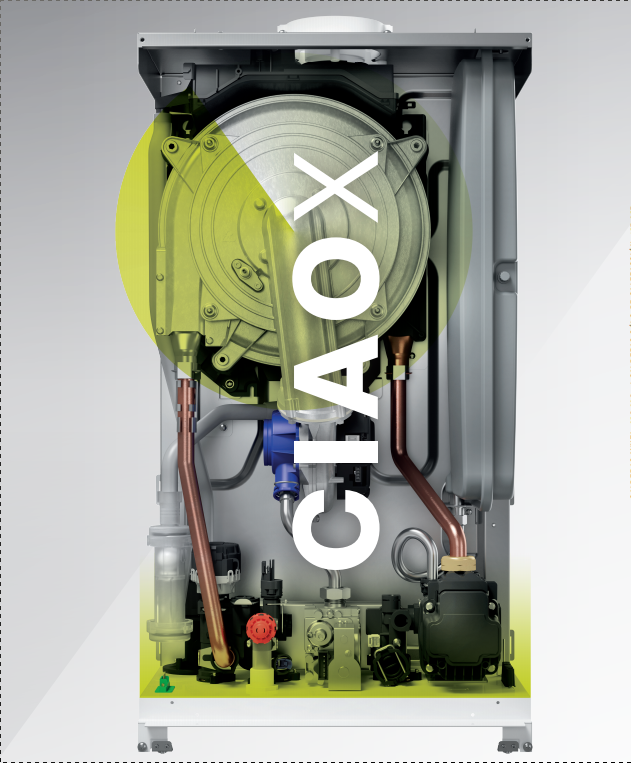 Nueva gama de calderas Beretta, 'Ciao X'