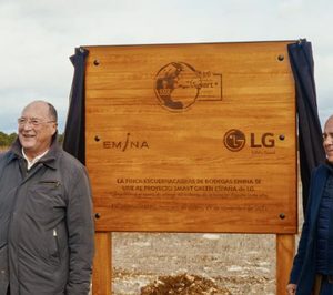 LG y Emina colaboran en la reforestación de una bodega sostenible