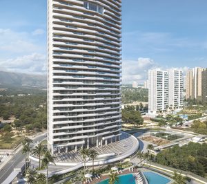 Alibuilding comercializa el 66% de viviendas del rascacielos Benidorm Beach