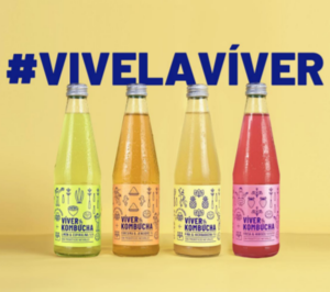 Víver Kombucha continúa con su crecimiento y presenta un rebranding