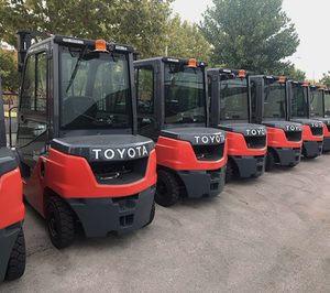 Toyota introduce 13 nuevas contrapesadas en las instalaciones de Rivisa
