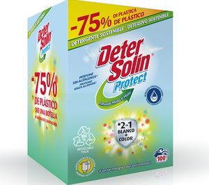 ‘Detersolín’ lleva al lineal de cuidado de la ropa su formato más sostenible