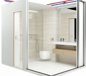 Una nueva fábrica de baños industrializados echa a andar