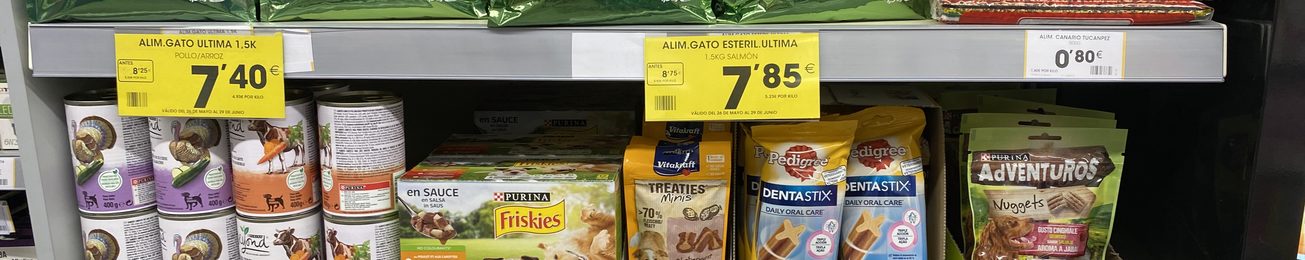 Análisis 2022 sobre el lineal de Petfood