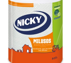 Sofidel presenta ‘Nicky Milusos Extrafuerte y prepara novedades para ‘Regina’