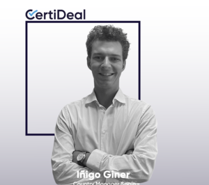 Iñigo Giner (CertiDeal): Esperamos llegar este año a los 75.000 clientes activos en España. Se trata de un mercado interesante con mucho crecimiento potencial