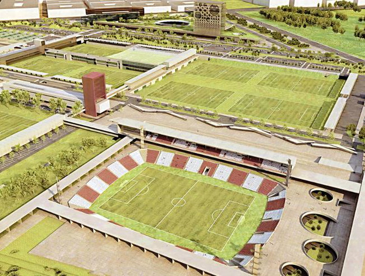 La ciudad deportiva del Atlético de Madrid junto al Metropolitano tendrá un hotel y oferta de restauración