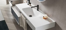 Acquabella presenta Moiwa, su nueva encimera con lavabo integrado