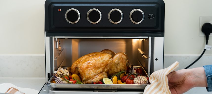 Cuisinart incorpora una freidora de aire y mini horno