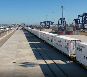 Marcotran apuesta por la intermodalidad con una conexión ferroviaria entre Zaragoza y Algeciras