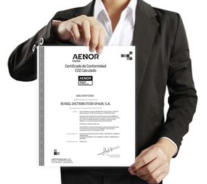 Aenor certifica la Calculadora de Huella de Carbono de Bunzl Distribution Spain
