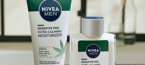 Nivea Men lanza la gama plant-based y sostenible Sensitive Pro