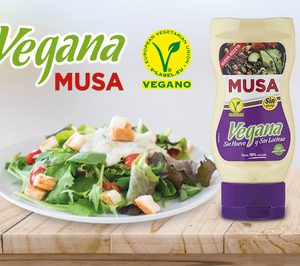Grupo Ybarra lanza mayonesa vegana, bajo la marca Musa