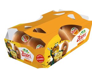 Zespri presenta sus nuevas bandejas 100% de cartón en el mercado español