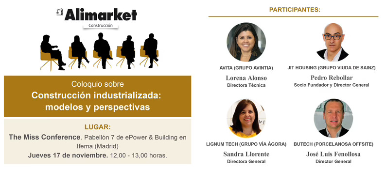 Comienza ePower&Building, que contará con una jornada de Alimarket sobre construcción industrializada