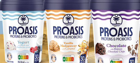 Proasis amplía su gama de helados proteícos y entra en nuevas cadenas nacionales e internacionales