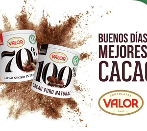 Valor incorpora un envase reciclable en su cacao