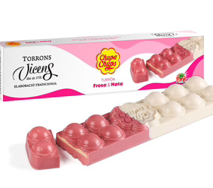 Vicens vuelve a sorprender con el lanzamiento del turrón de Chupa Chups