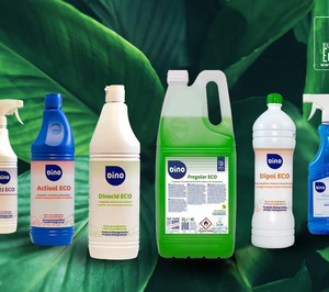 Grupo Dino incorpora packaging reciclado a toda su gama de limpiadores