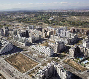 Un fondo de inversión y un grupo inmobiliario promueven un edificio con hotel y aparthotel en Valdebebas