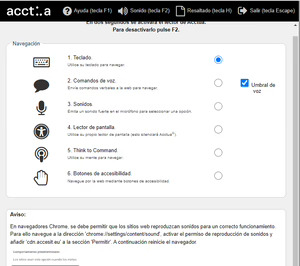 Acctua, nueva plataforma de pago online accesible para personas con discapacidad