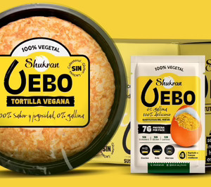 ‘Uebo’ ultima el lanzamiento de su tortilla vegana