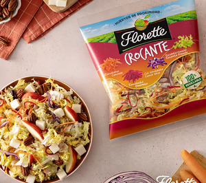 Florette sigue su apuesta por el sonido con su nueva ensalada ‘Crocante’