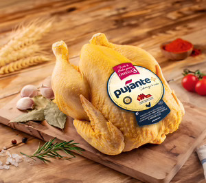 Pujante apuesta por lo saludable con un pollo rico en Omega 3